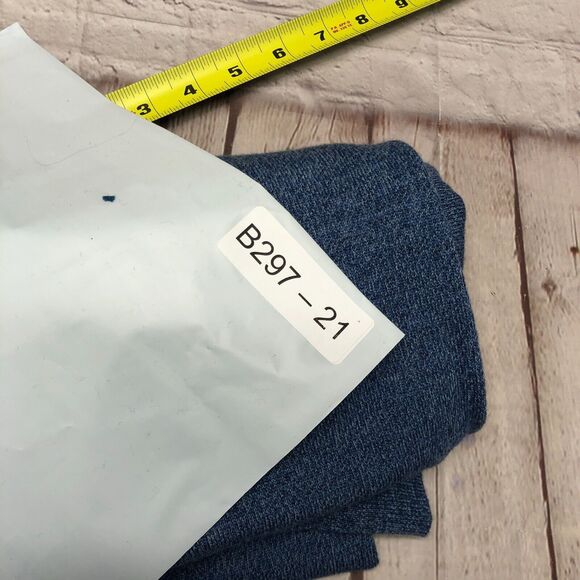 Express Men Modern Fit Extra Fine Merino Wool Sweater Size Large Blue B297 -21 - Picture 12 of 12